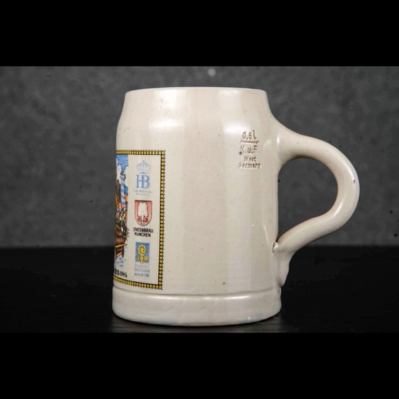 Vintage Oktoberfest 1985 Munchen Germany ceramic beer stein mug - Picture 2 of 2